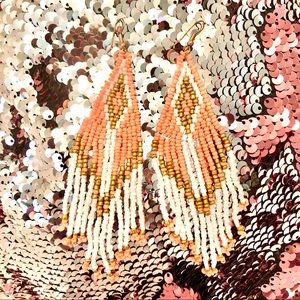 Bohemian Earrings BEACH&VACATION COLLECTION coral